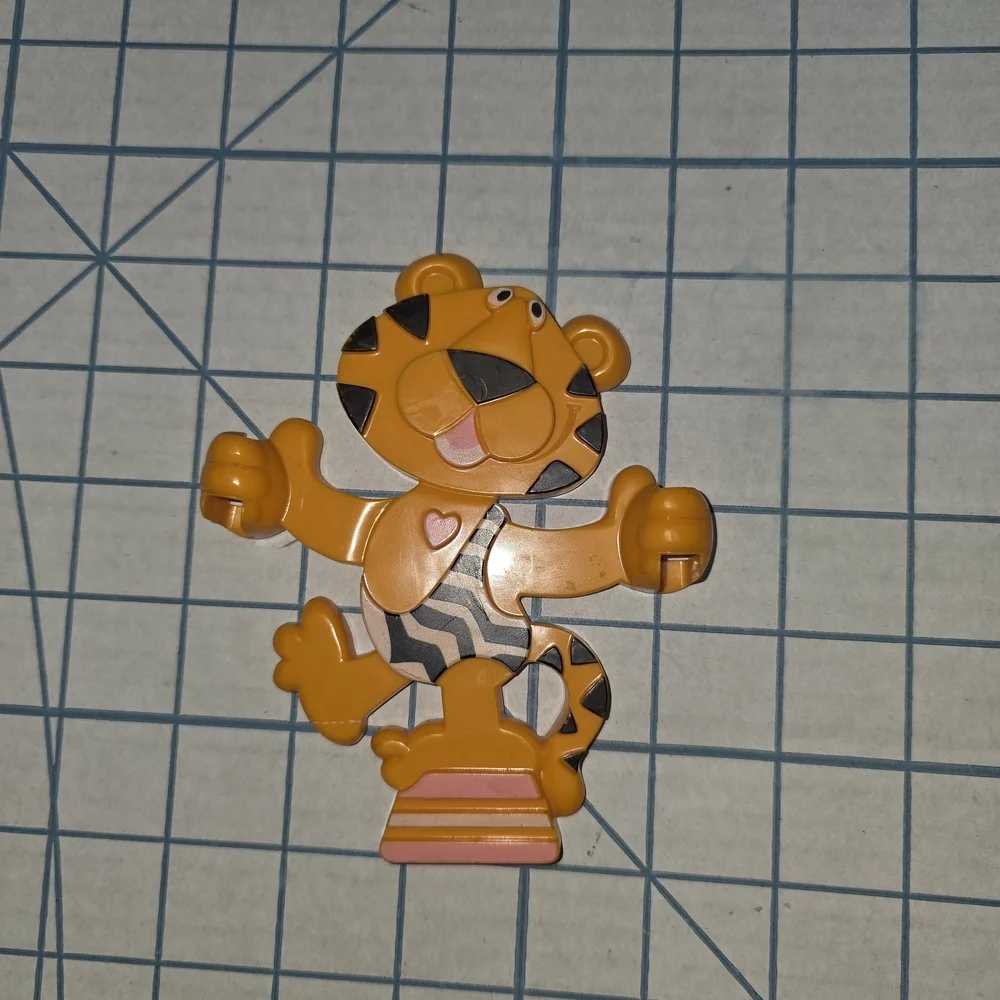 Vintage Toofie Tiger Toothbrush Holder by Avon, 1970s, Preloved, No Box